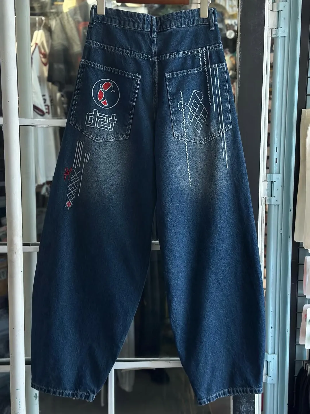 New Wide-Leg Denim Jeans