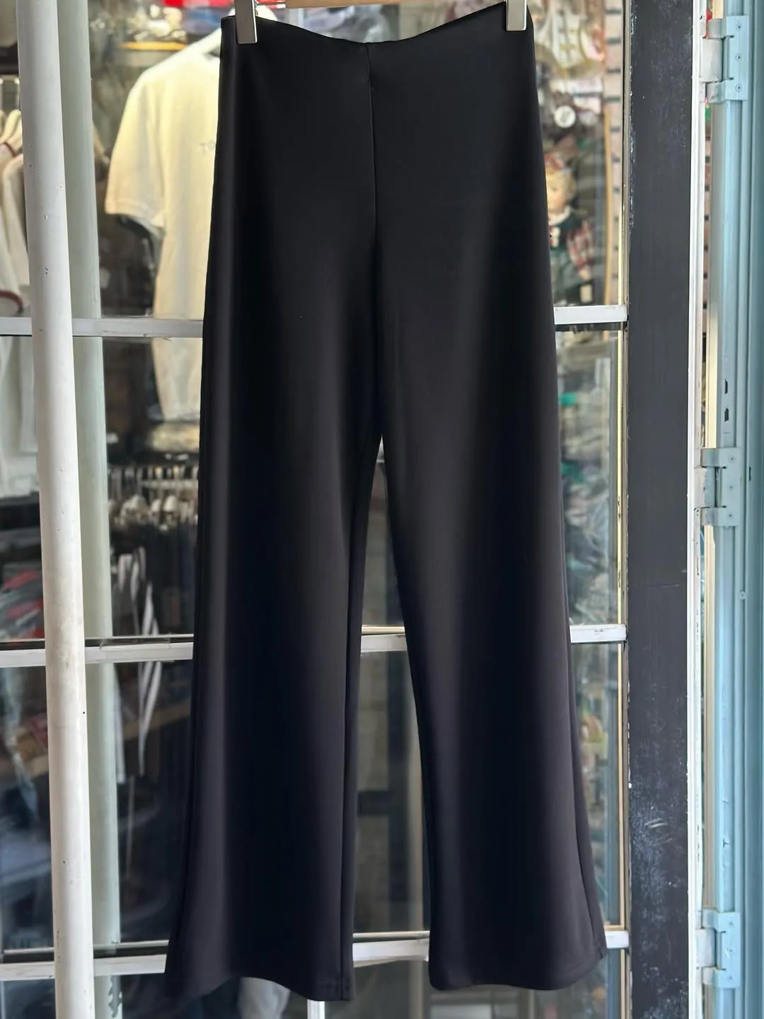 New Black Wide-Leg Trousers