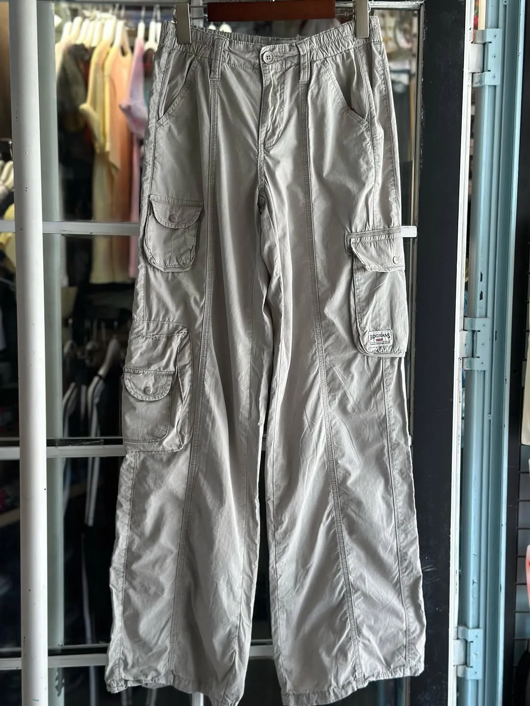 New Light Grey Cargo Pants