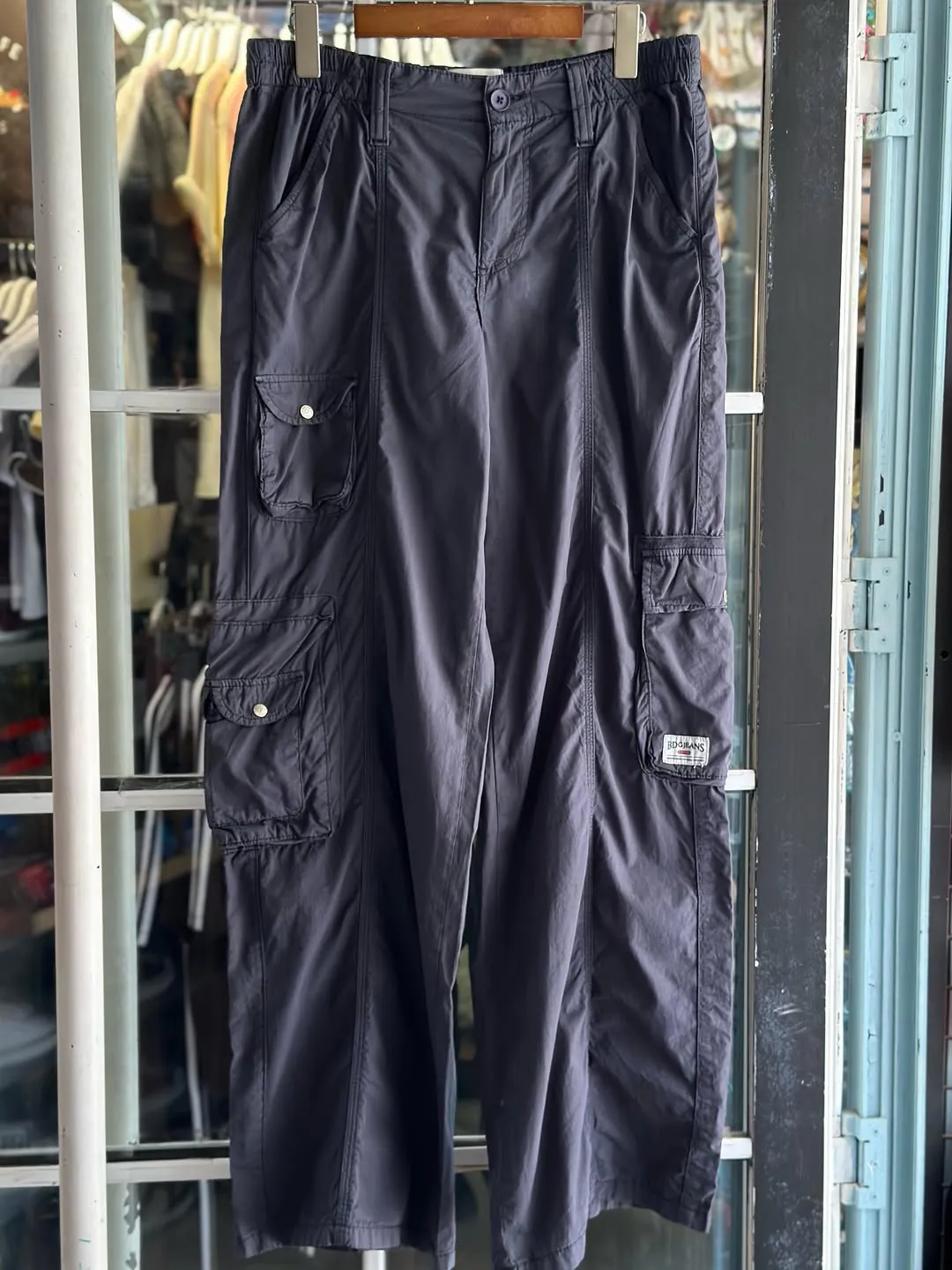 New Light Grey Cargo Pants
