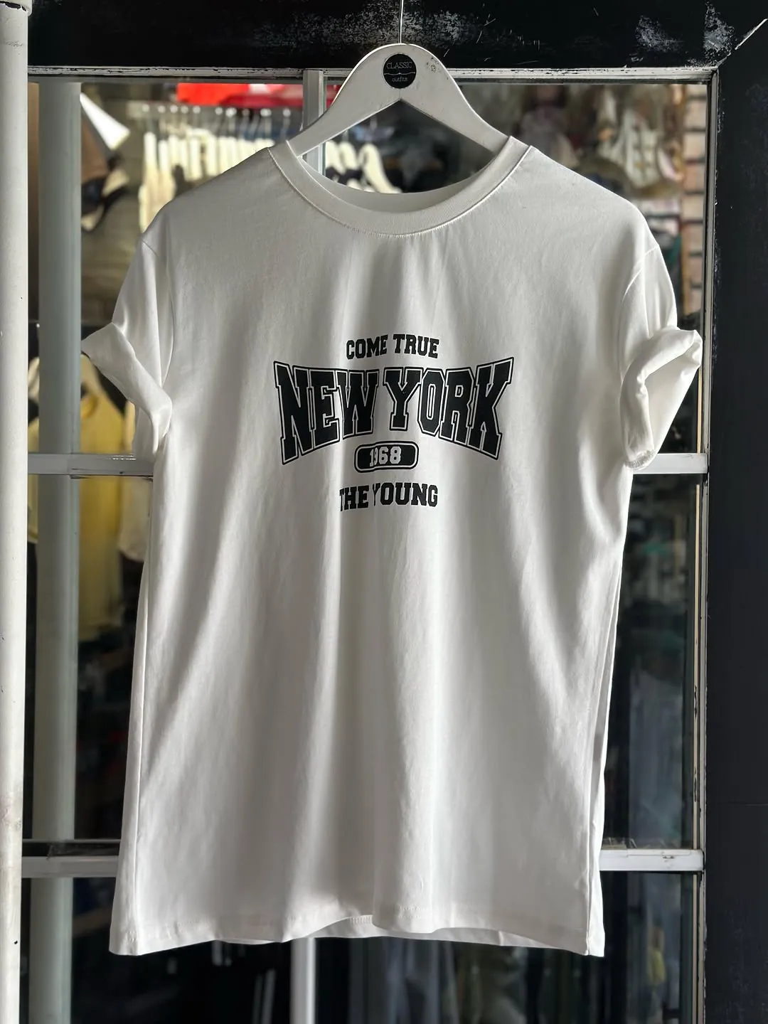 New York 1968 White T-Shirt
