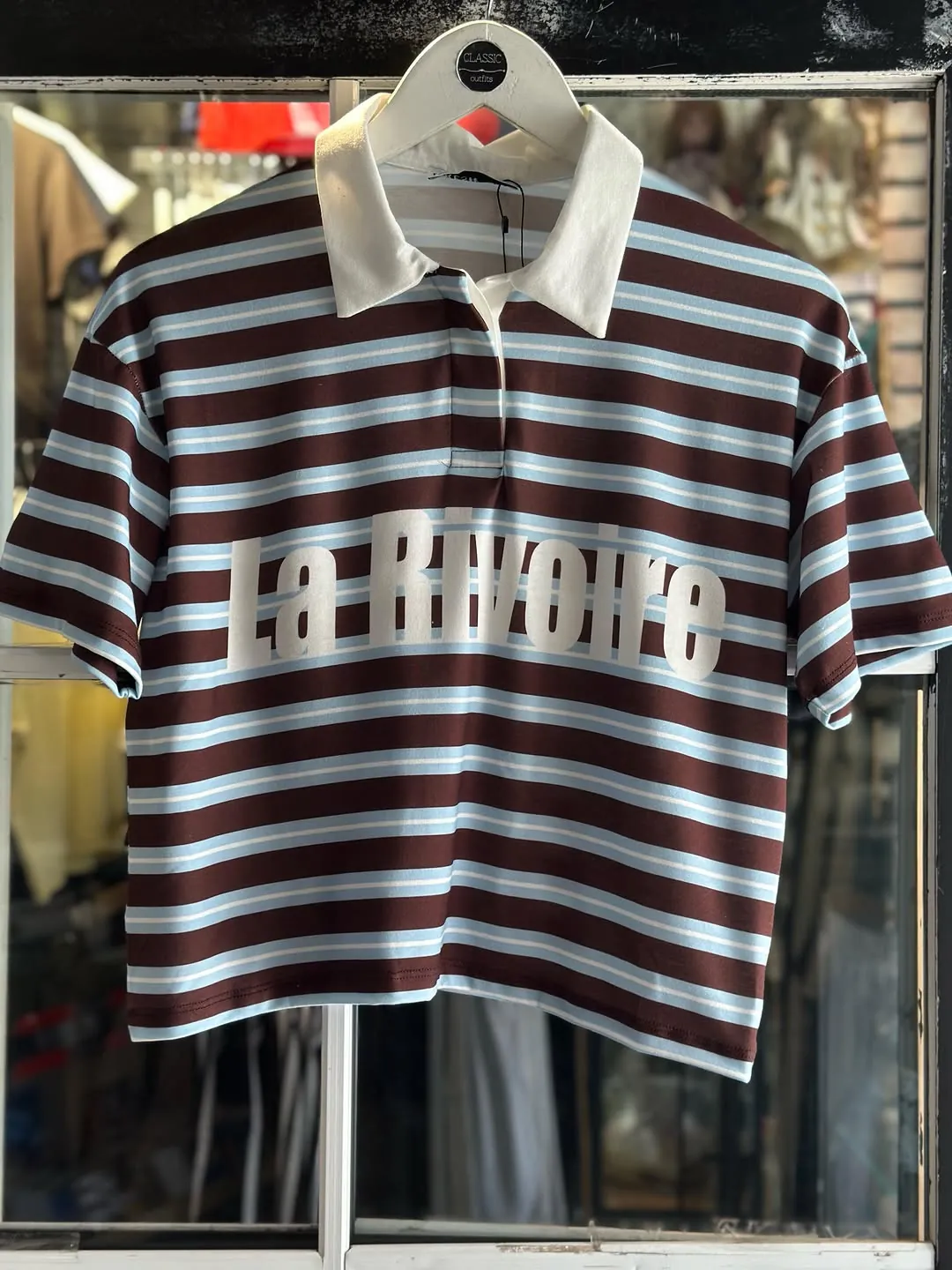 La Rivoire Striped Polo Shirt