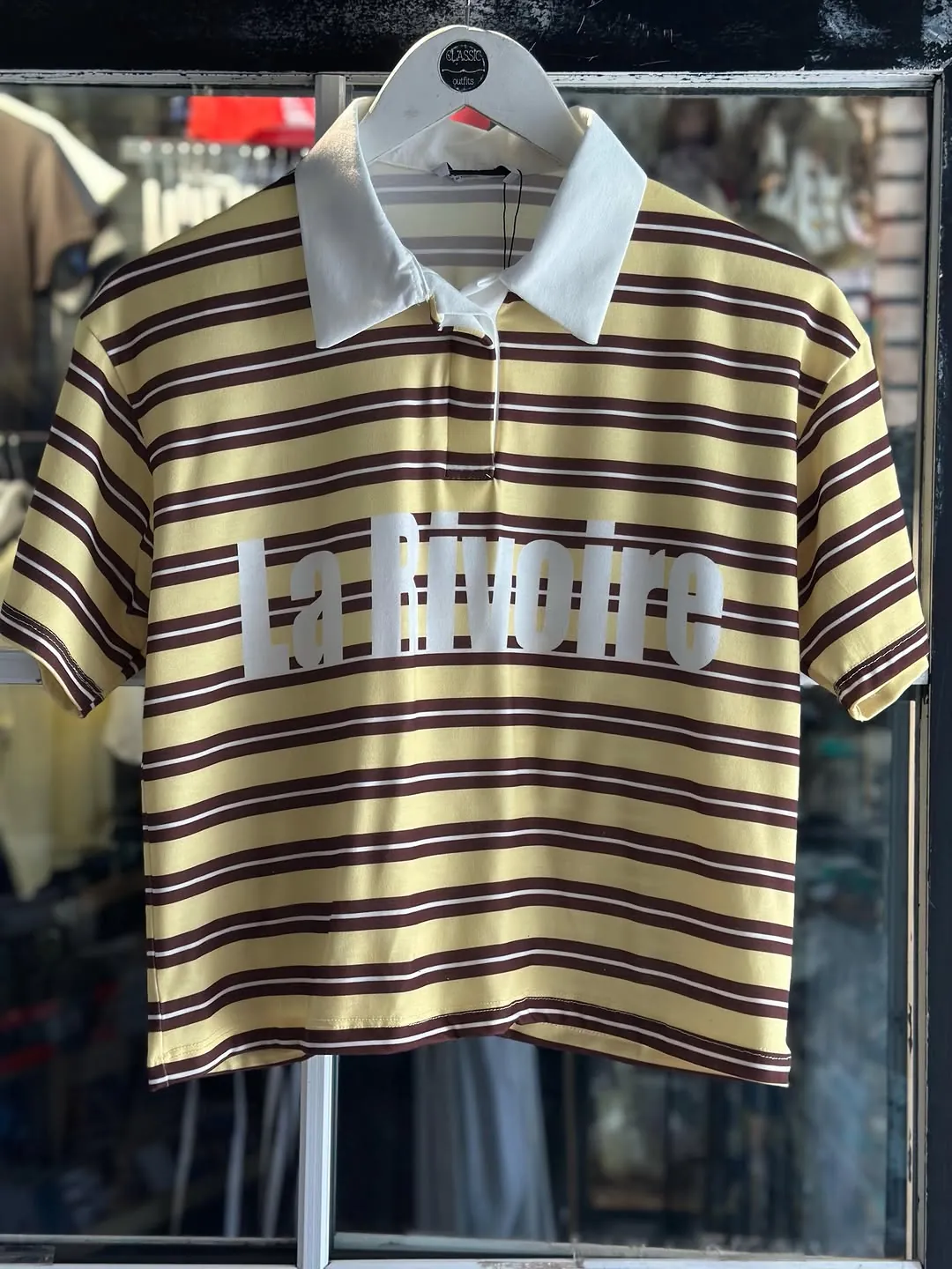 La Rivoire Striped Polo Shirt