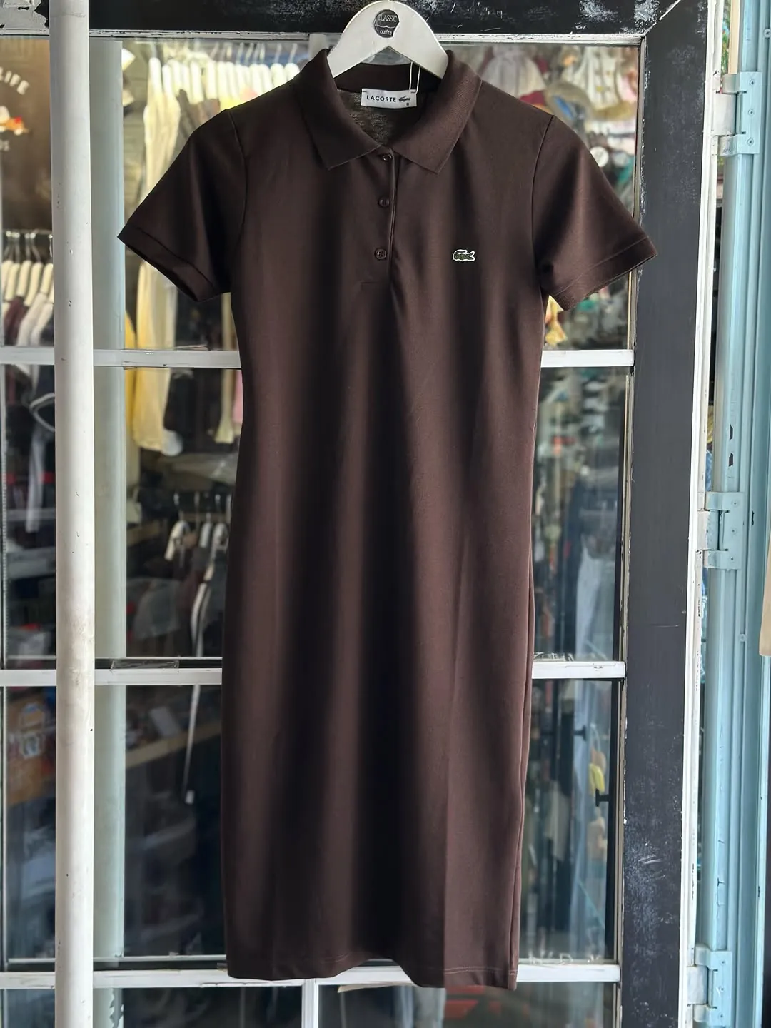 Lacoste Navy Blue Polo Dress