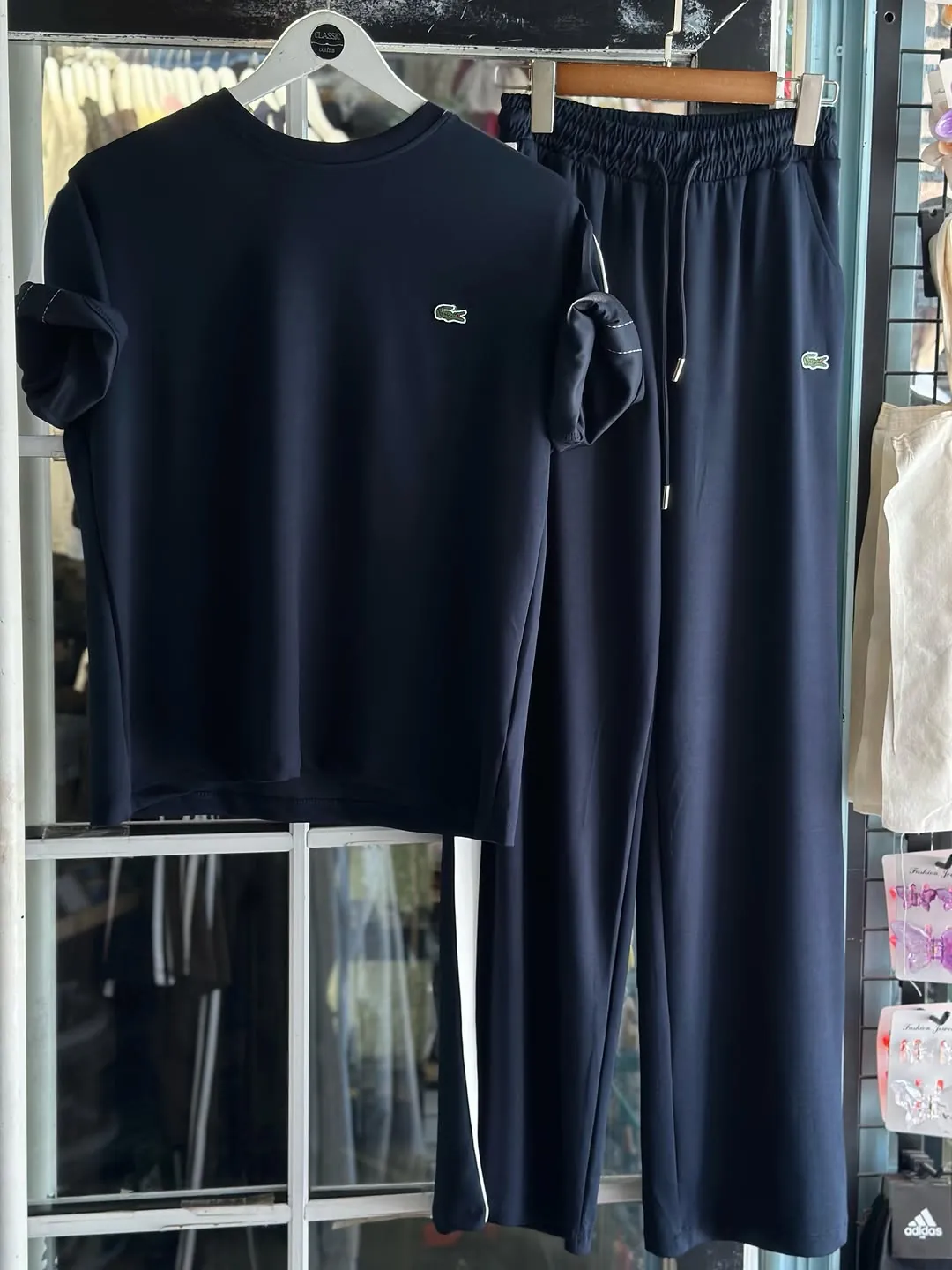 Lacoste Maroon Tracksuit Set