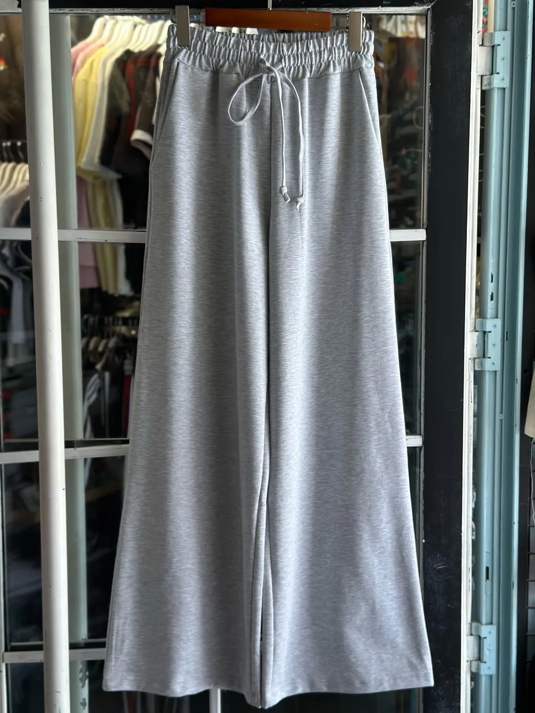 Black Wide-Leg Trousers
