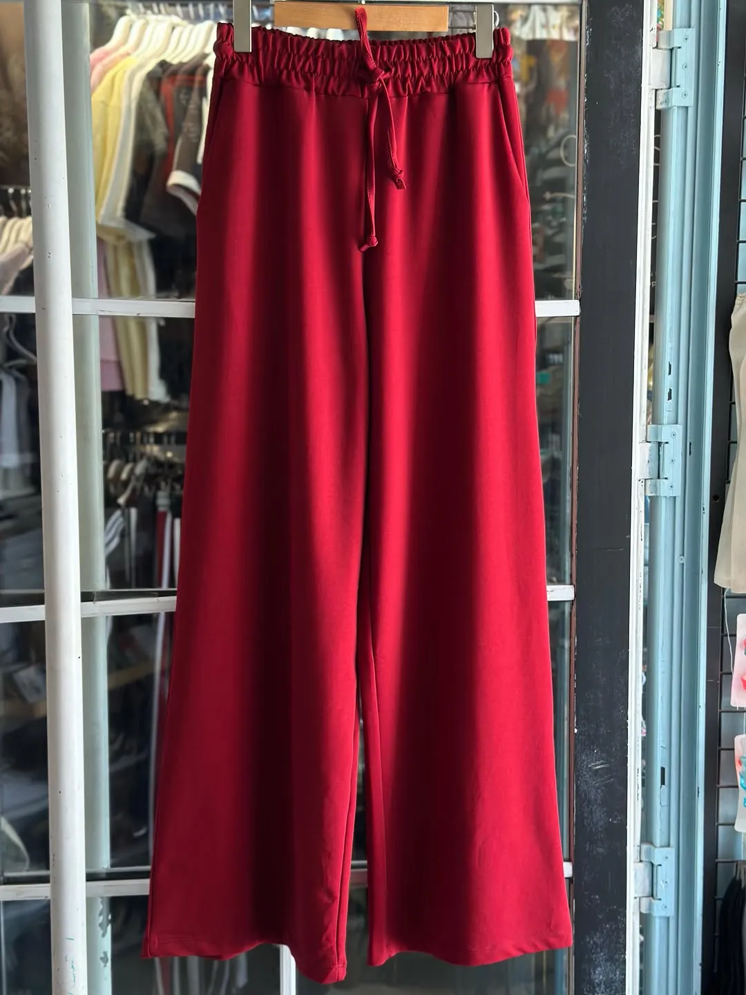 Black Wide-Leg Trousers