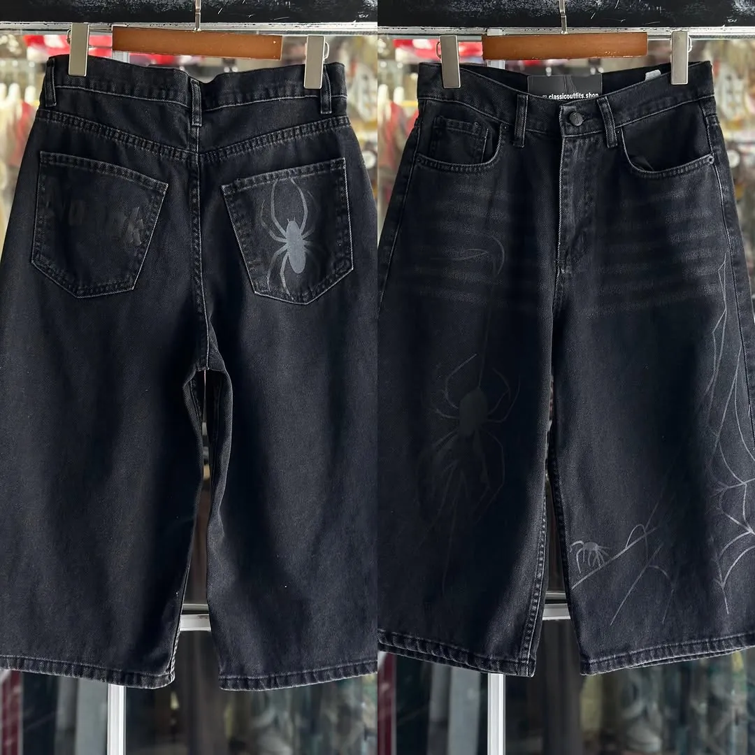 Denim Shorts and Button-Up Shirts