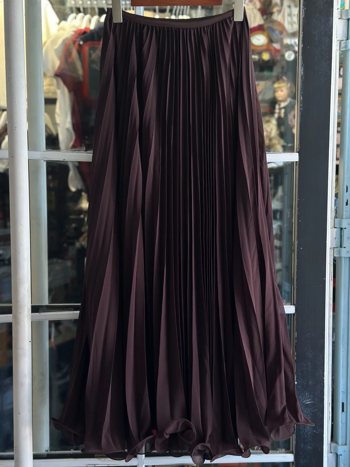 Black Pleated Skirt