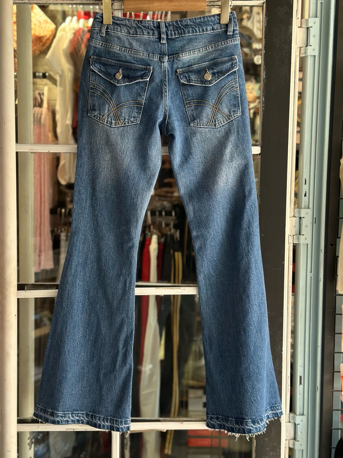 Blue Flare Jeans