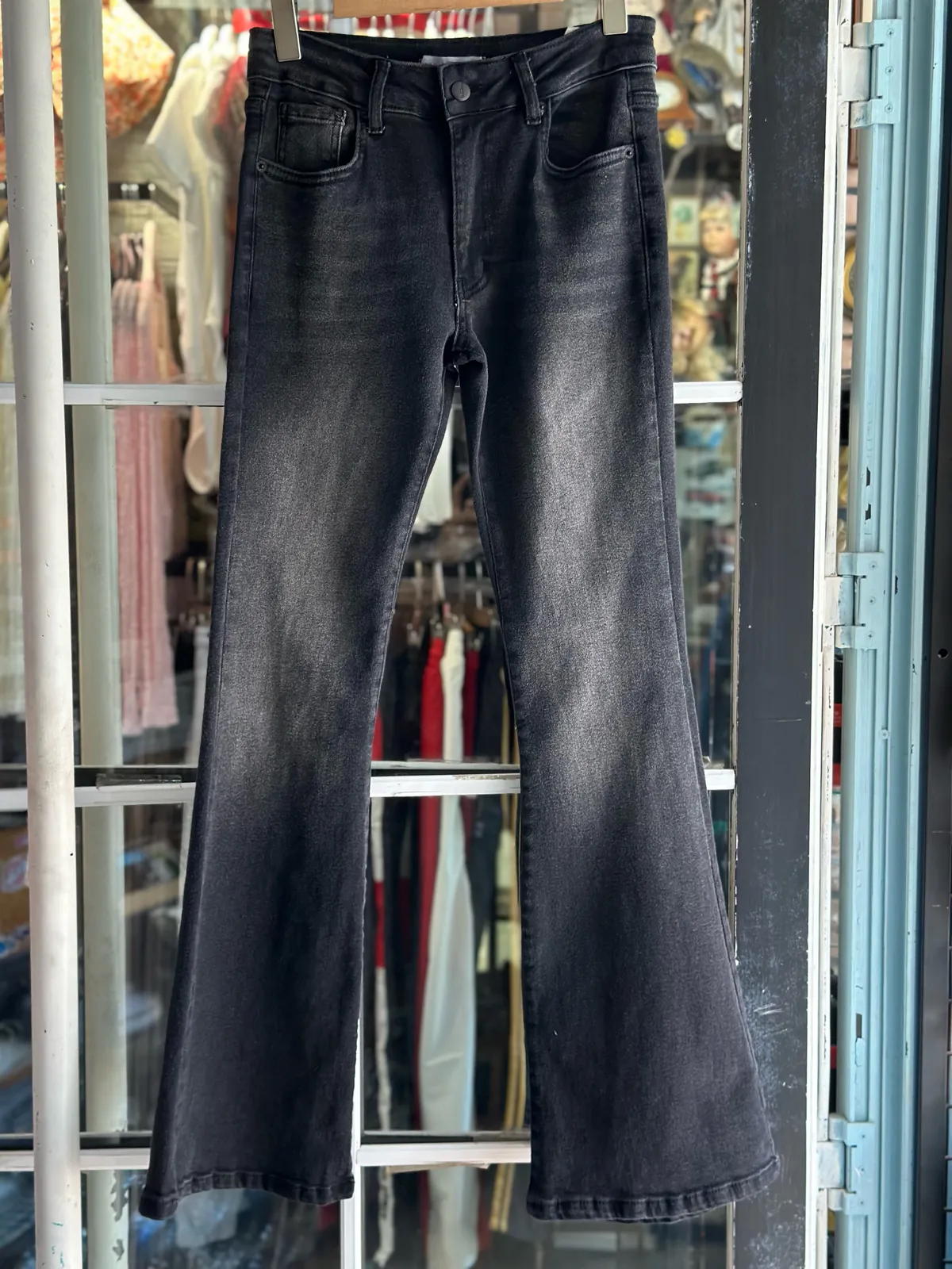 Blue Flare Jeans