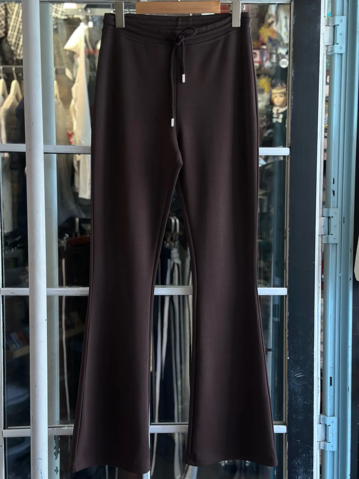 Brown Flared Pants
