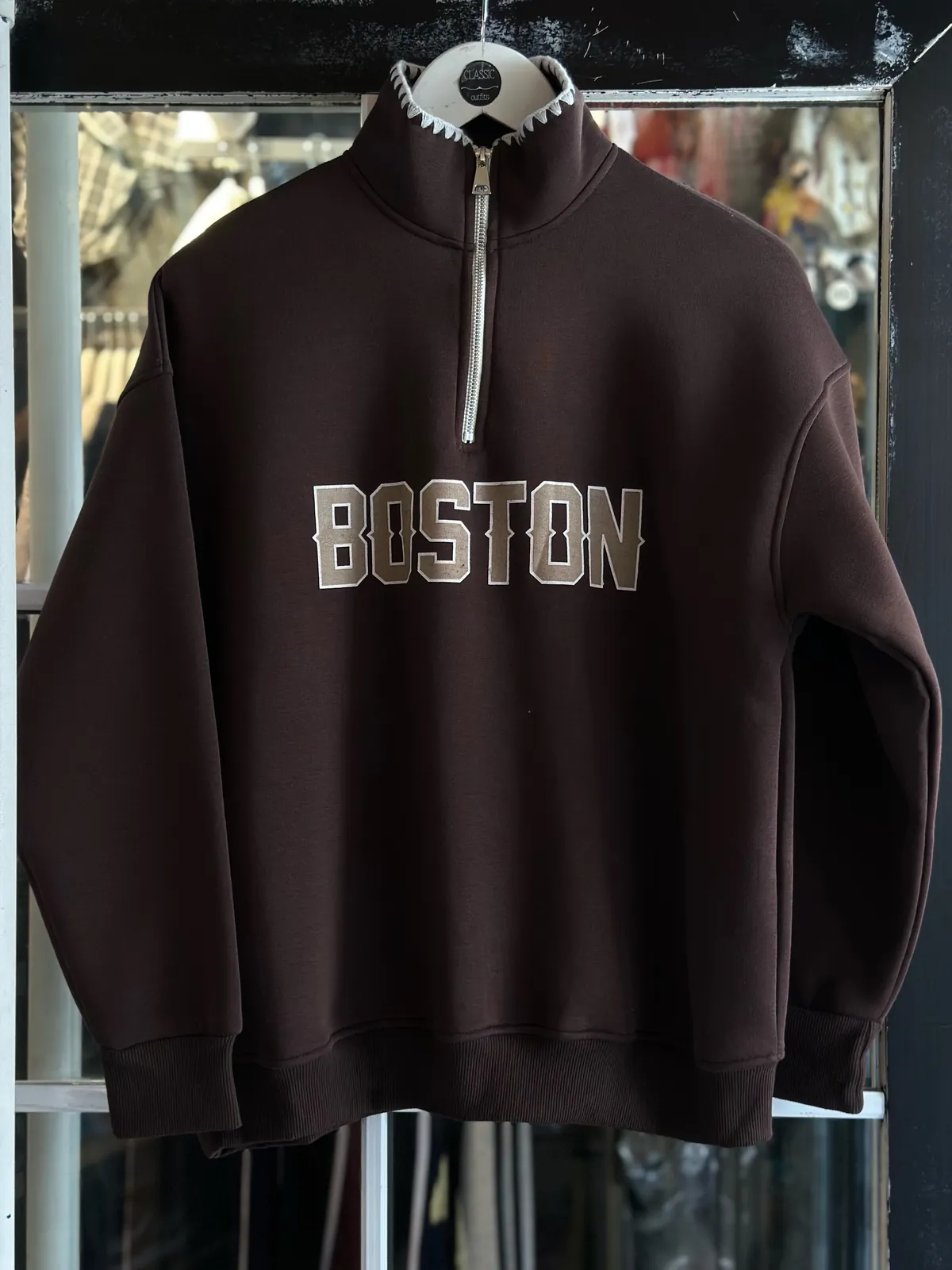 Boston Quarter-Zip Sweatshirt