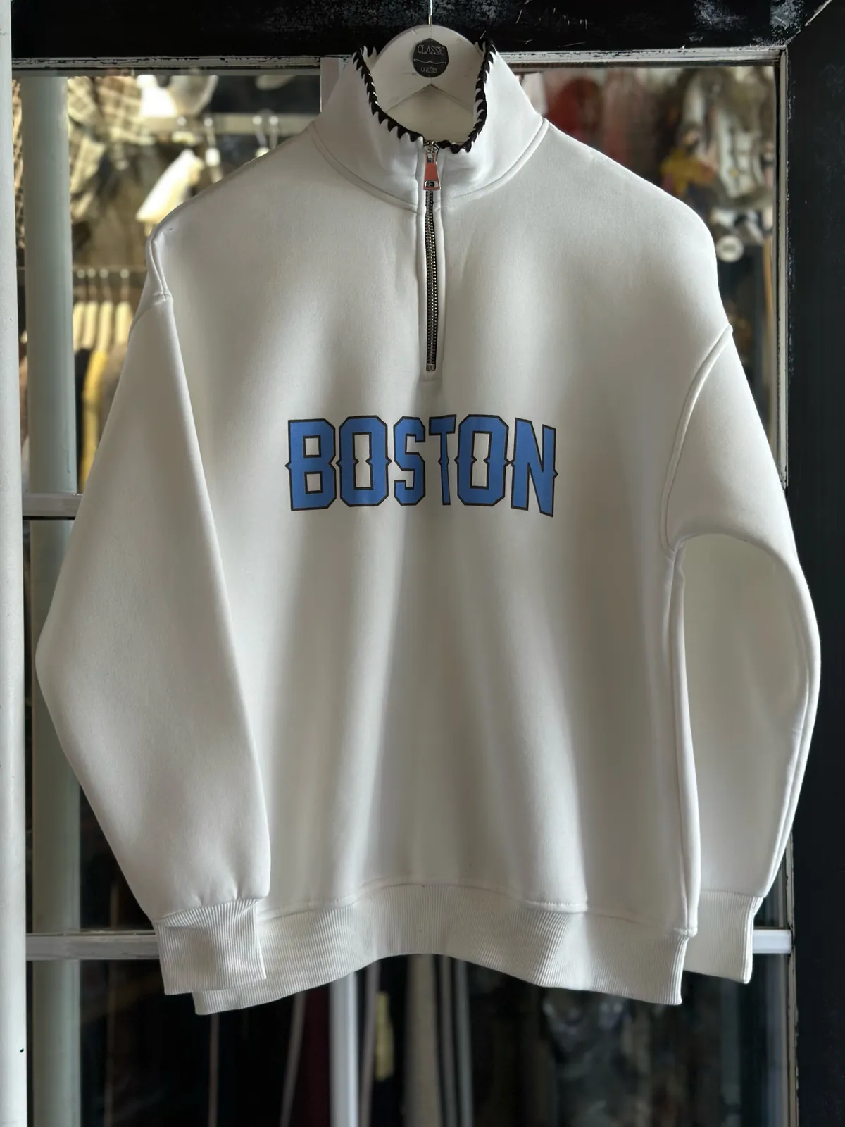 Boston Quarter-Zip Sweatshirt