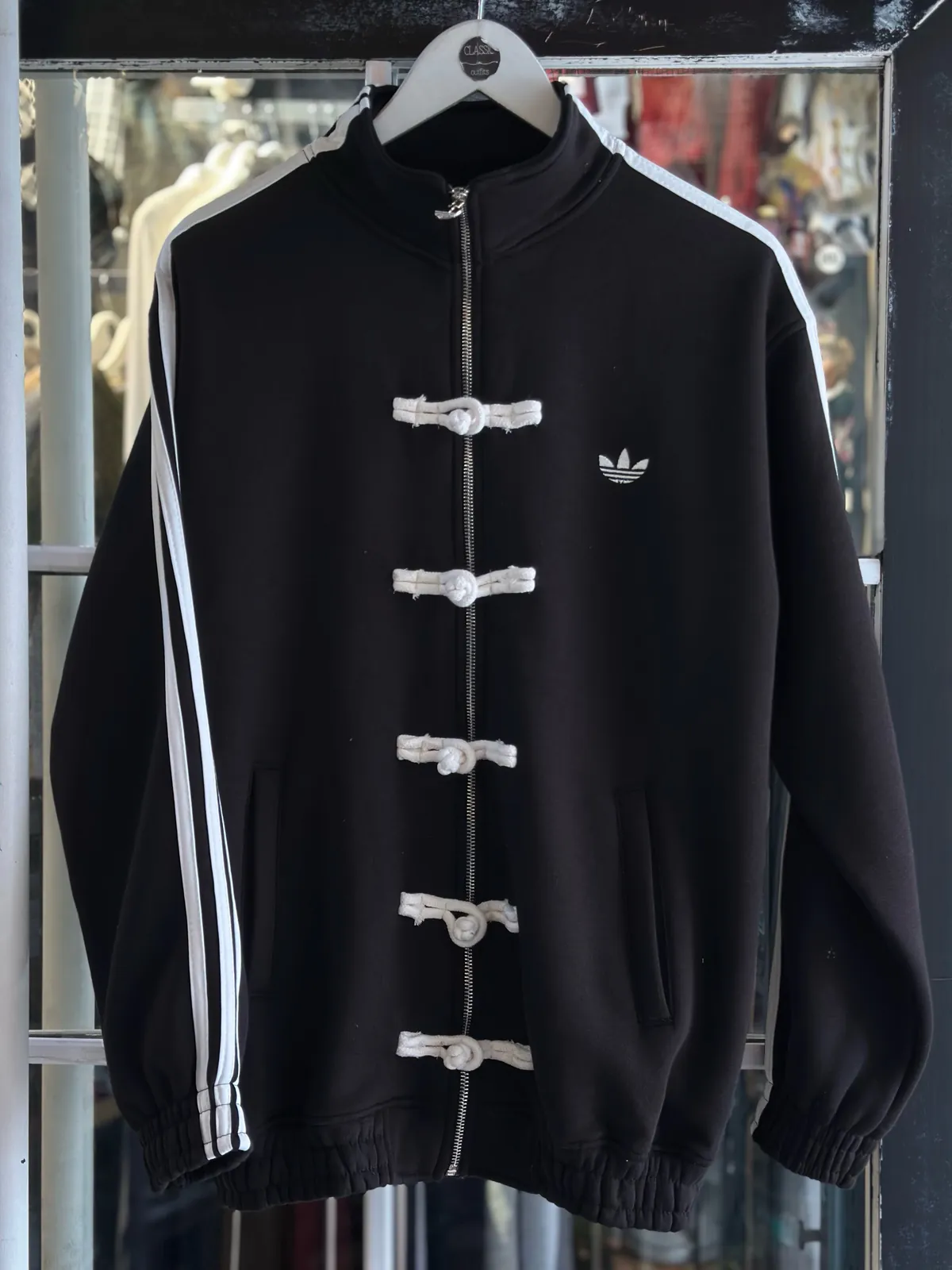 Adidas Navy Blue Track Jacket