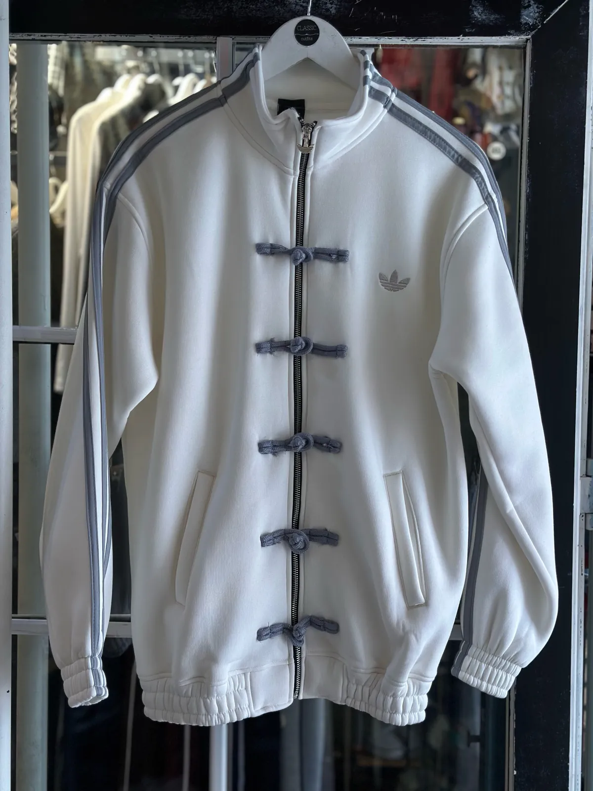 Adidas Navy Blue Track Jacket