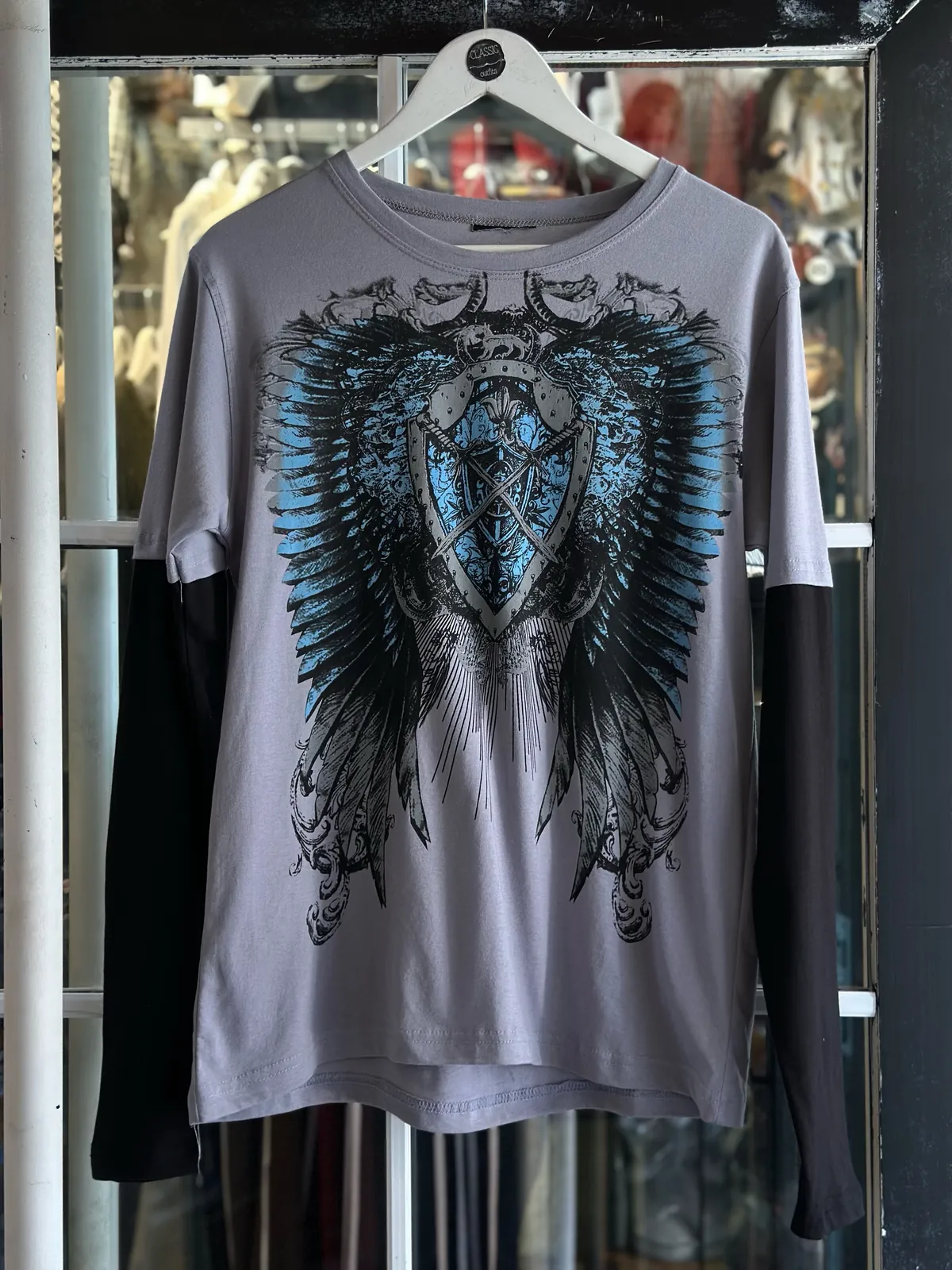 Graphic Printed Long Sleeve T-Shirt