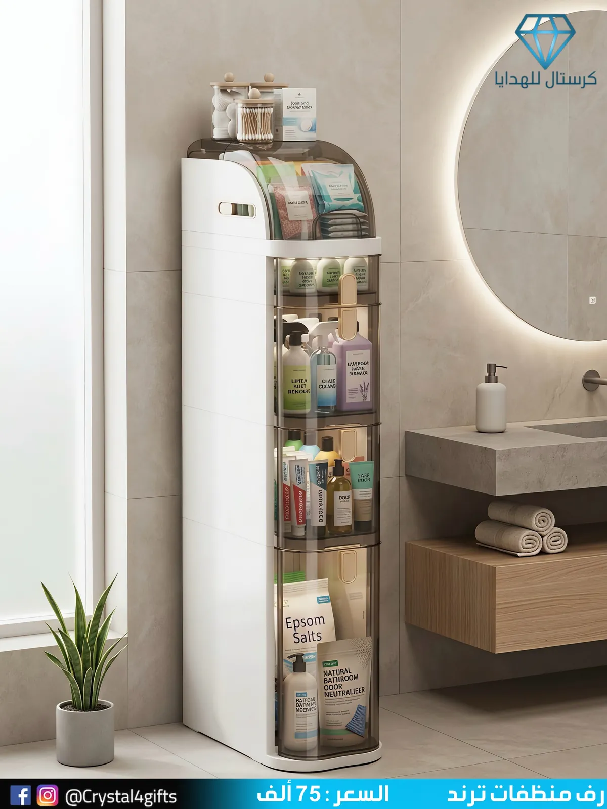 Trend Cleaning Supplies Shelf