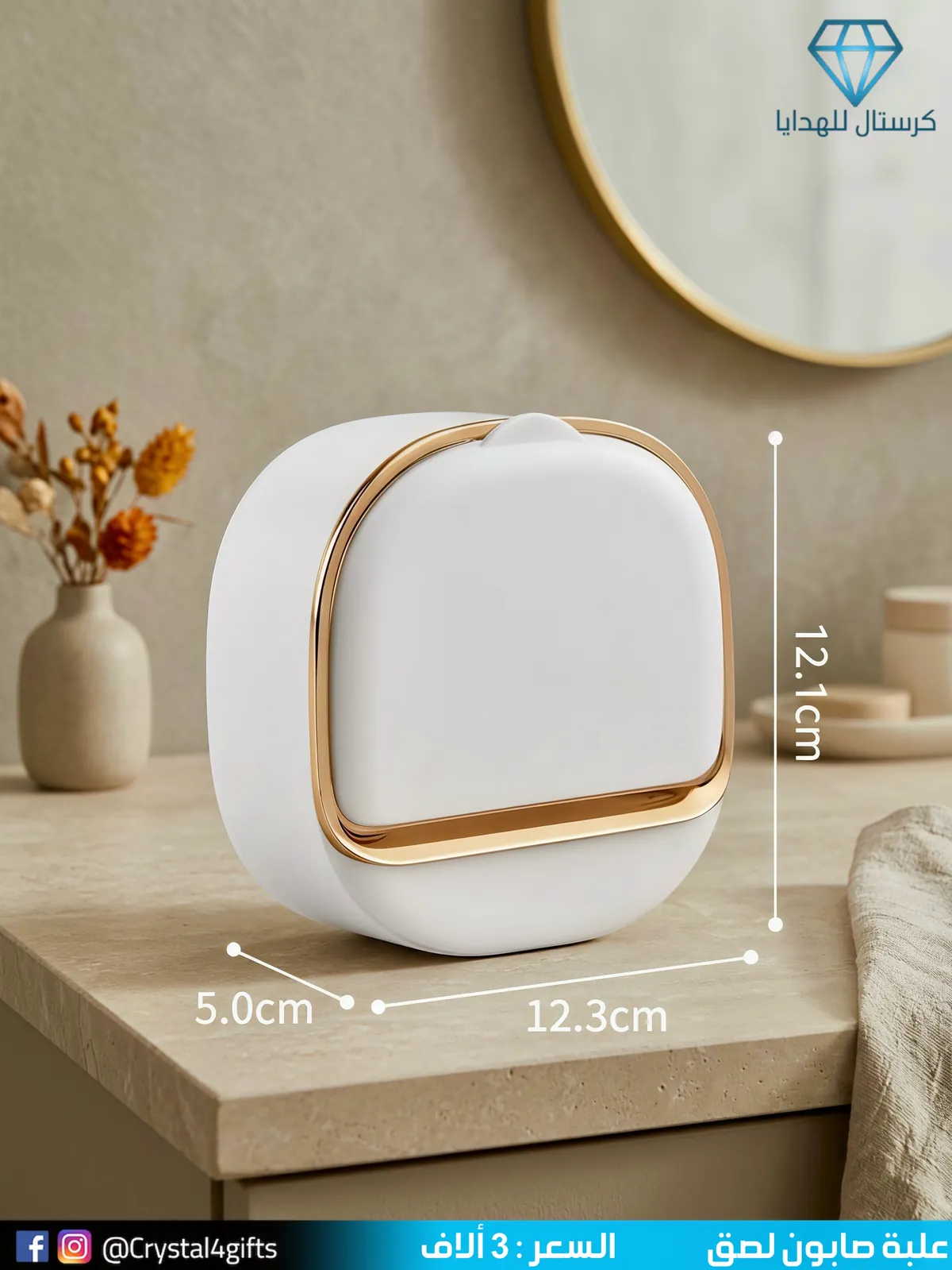 Adhesive Soap Box