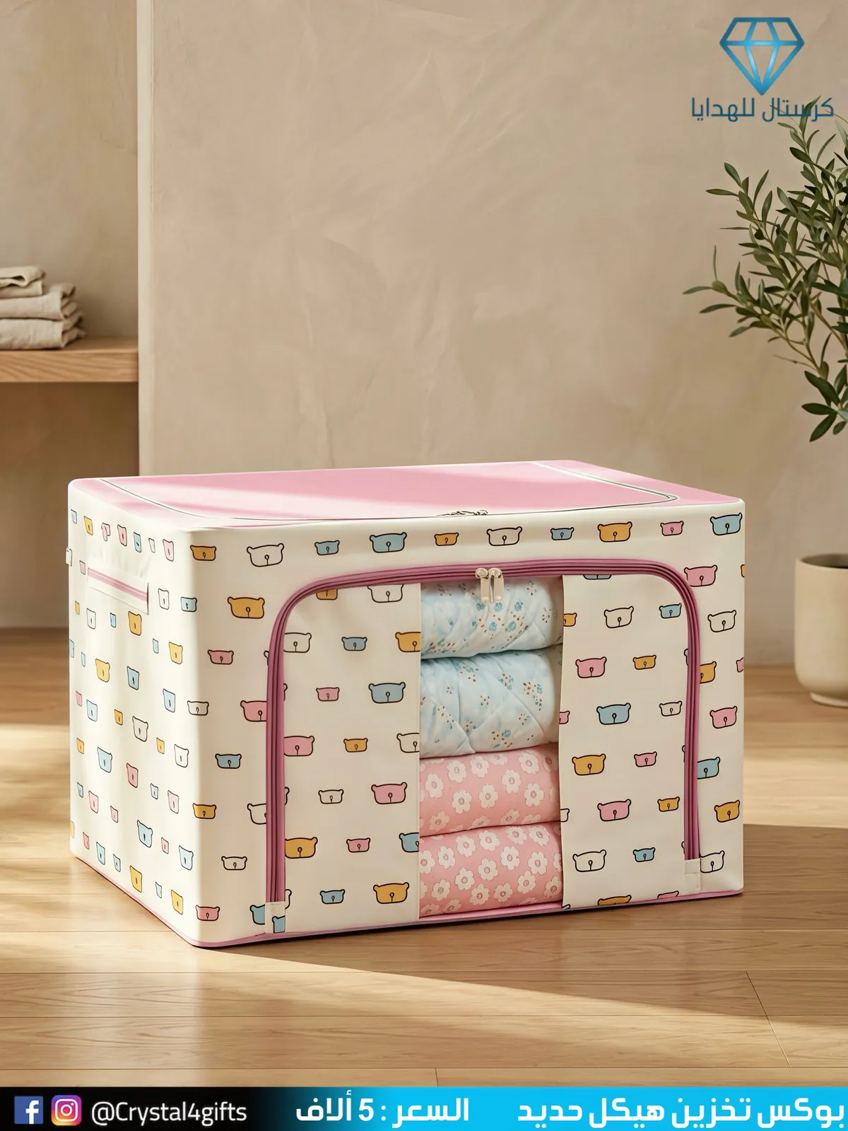Iron Frame Storage Box