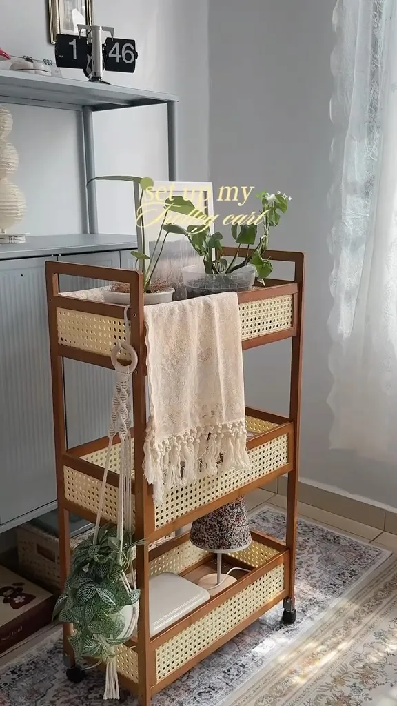 IKEA Wooden Tools Shelf