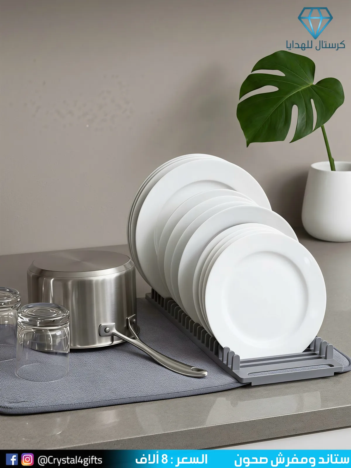 Dish Stand and Mat