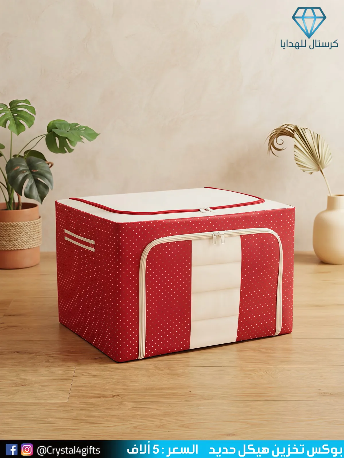 Iron Frame Storage Box