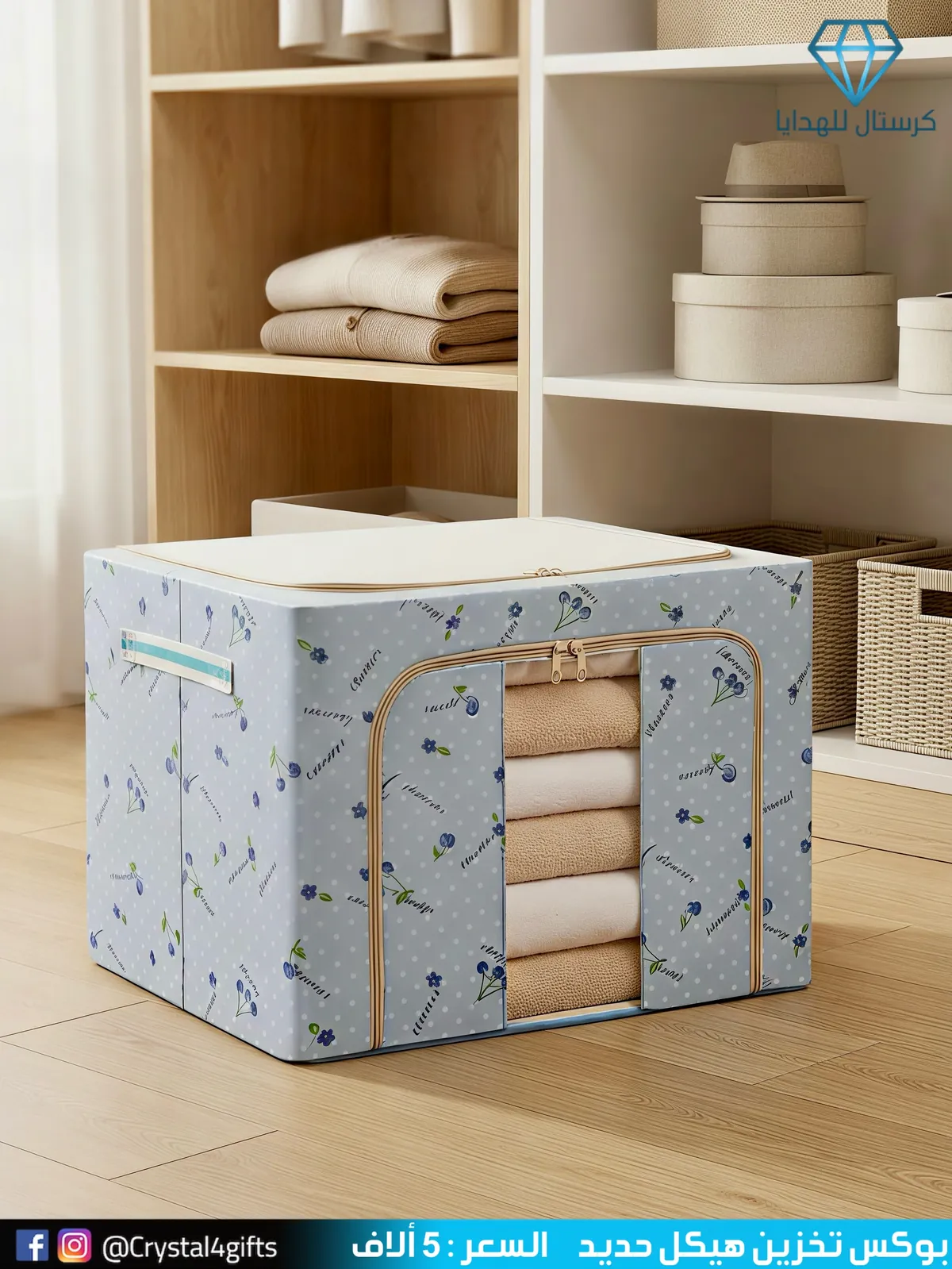 Iron Frame Storage Box