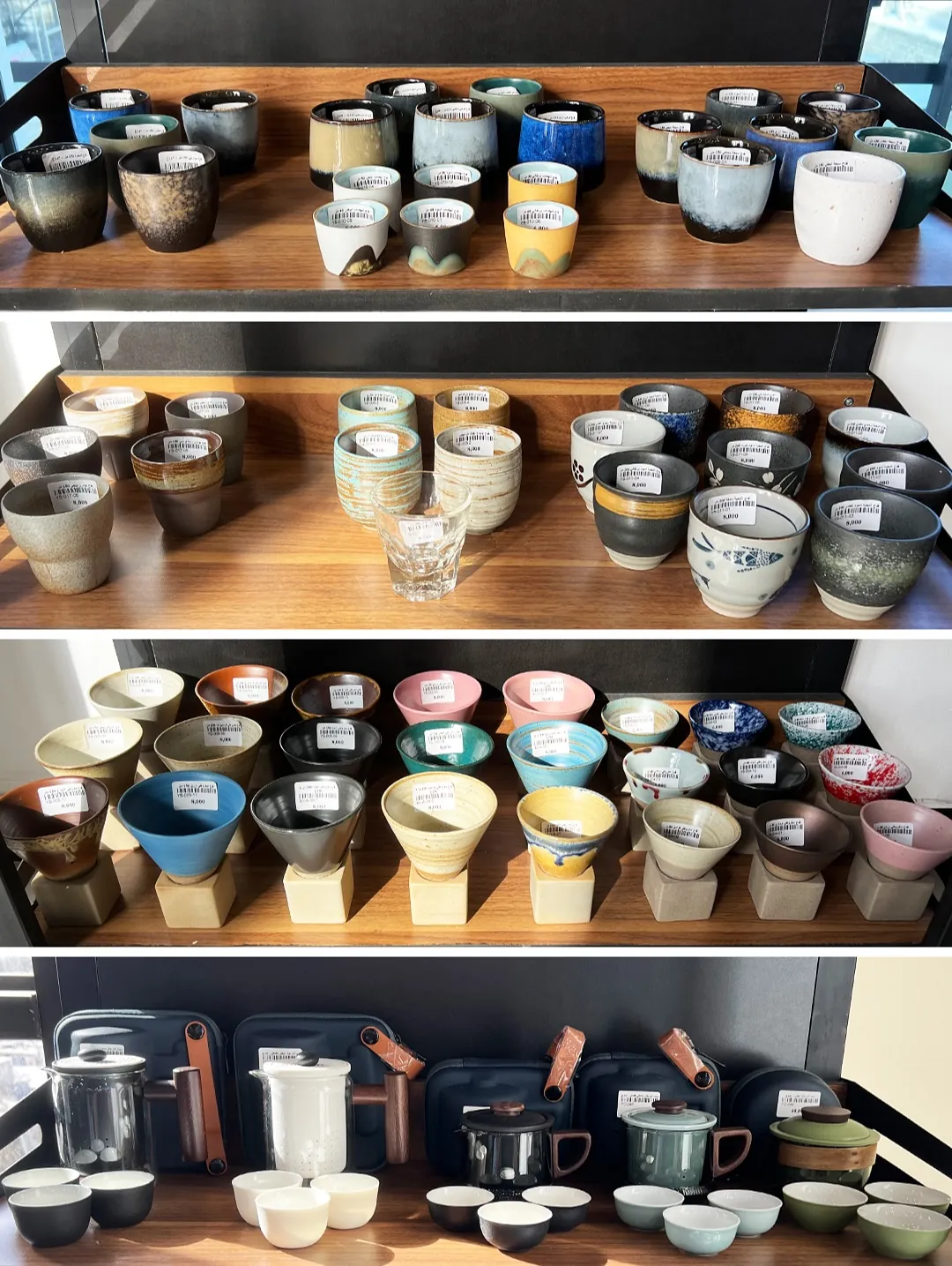 Assorted Ceramic Cups and Bowls