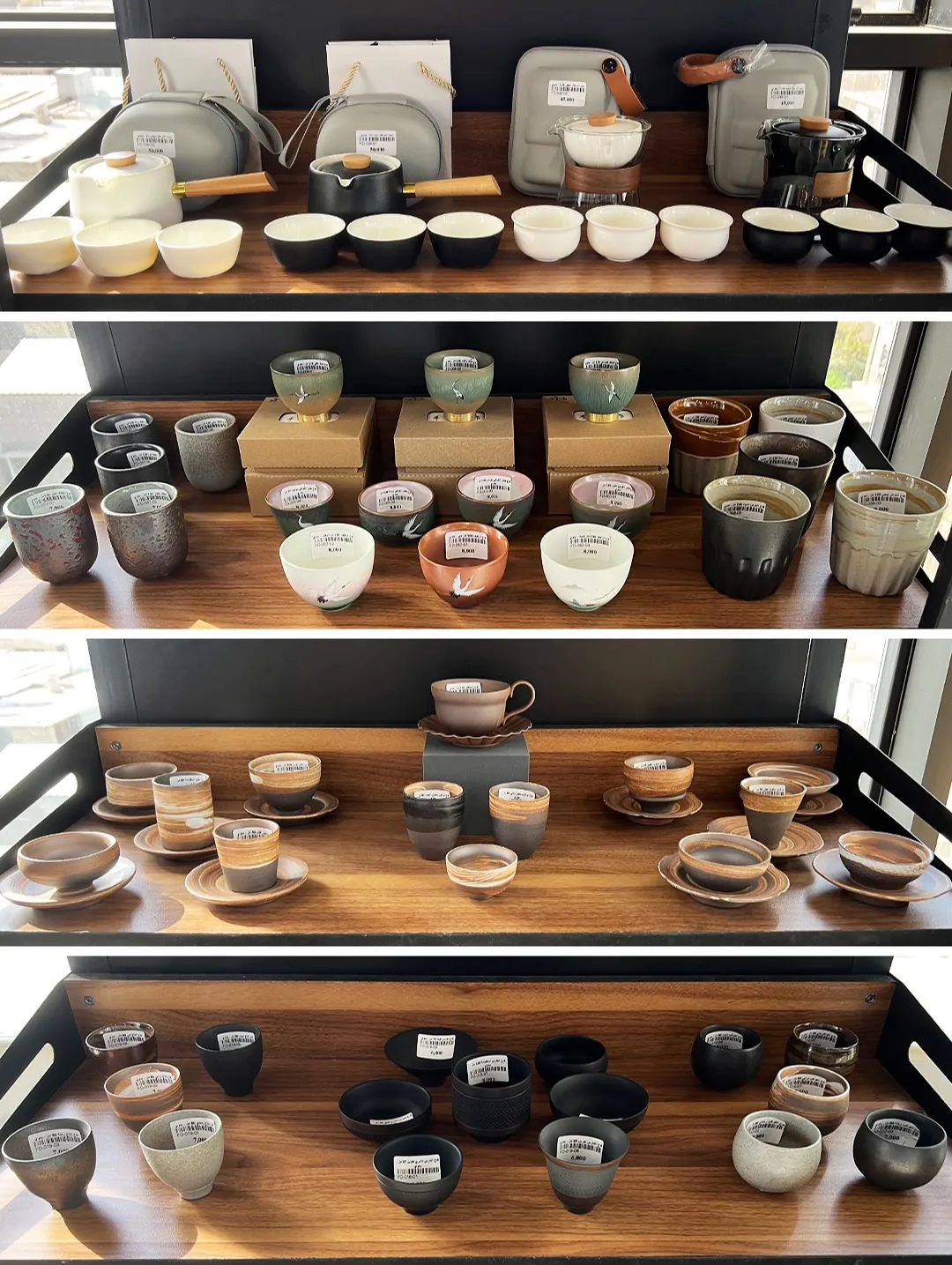 Assorted Ceramic Cups and Bowls