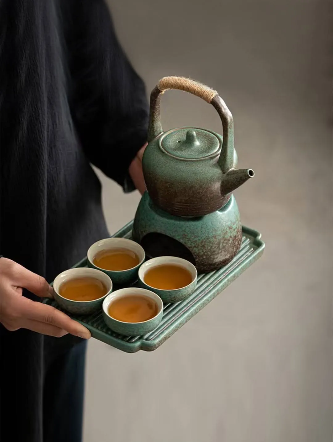 Al-Aseel Set - Black/Green