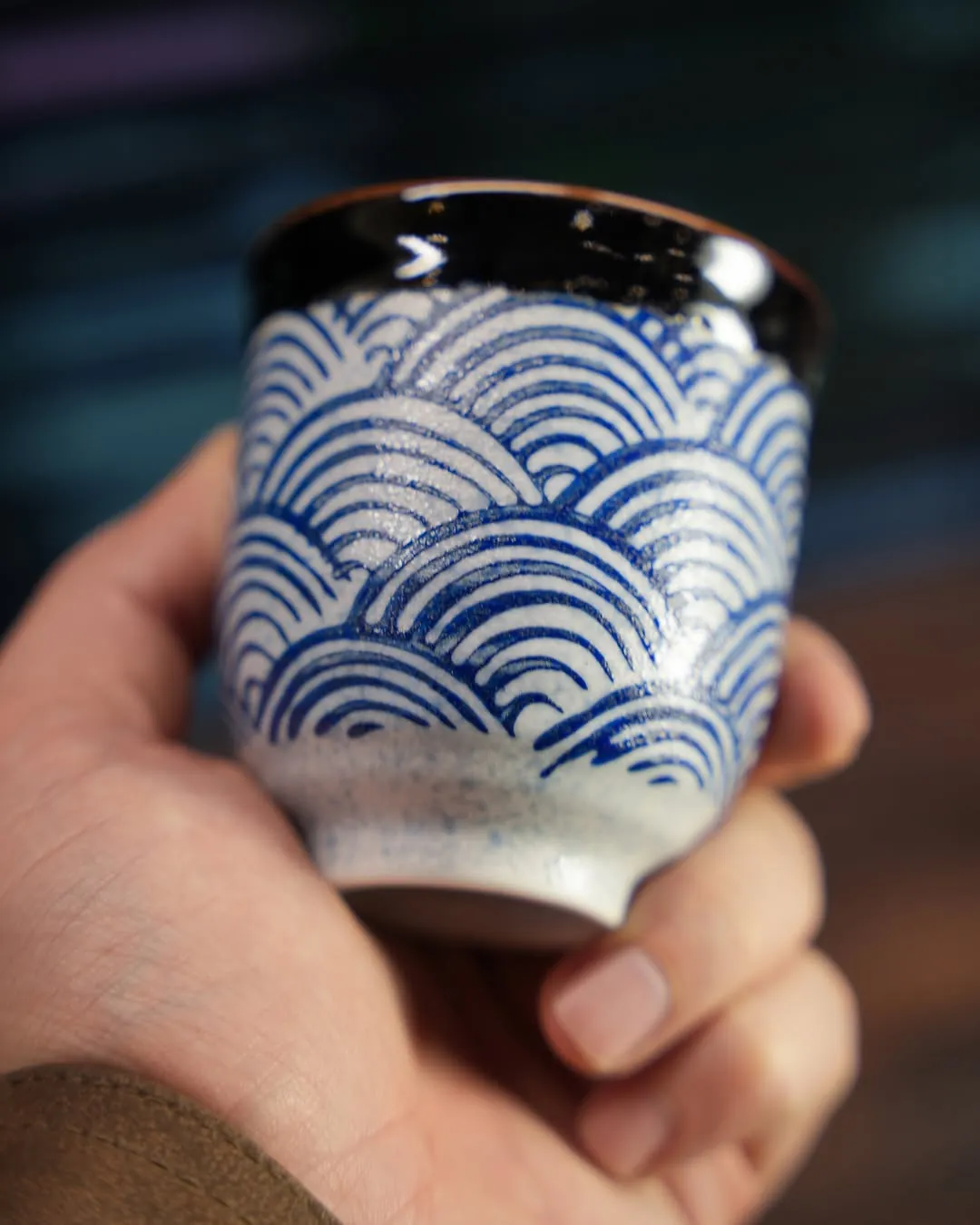 Nami Collection (Waves in Japanese) High Quality Heavy Weight Cups