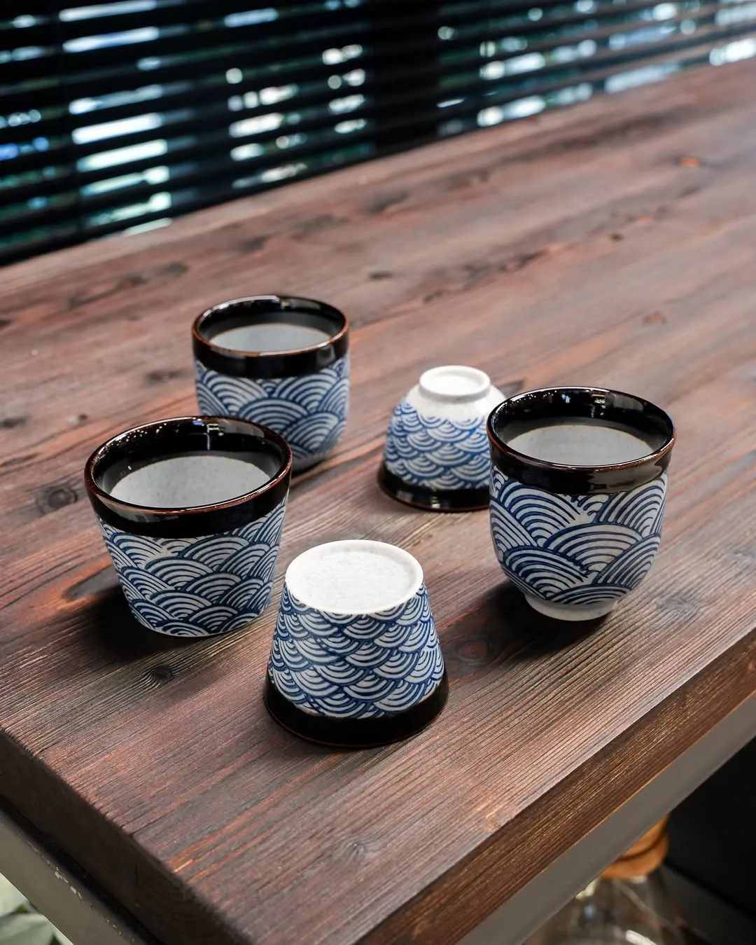 Nami Collection (Waves in Japanese) High Quality Heavy Weight Cups