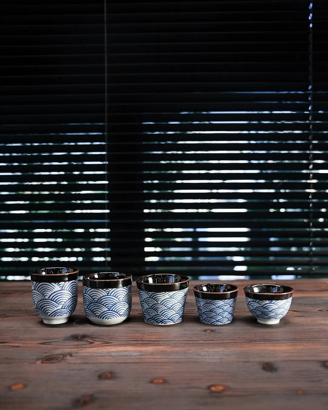 Nami Collection (Waves in Japanese) High Quality Heavy Weight Cups
