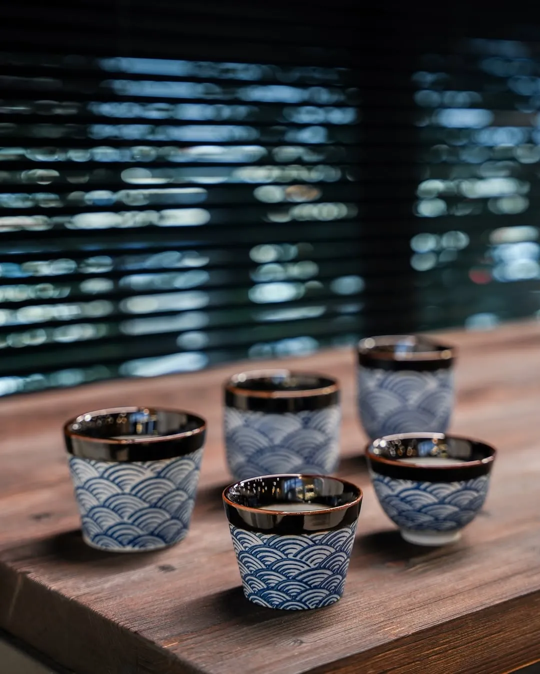 Nami Collection (Waves in Japanese) High Quality Heavy Weight Cups
