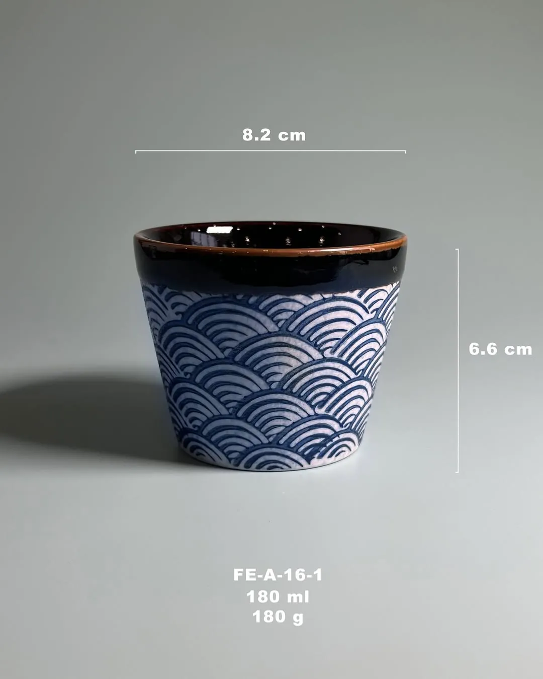 Nami Collection (Waves in Japanese) High Quality Heavy Weight Cups