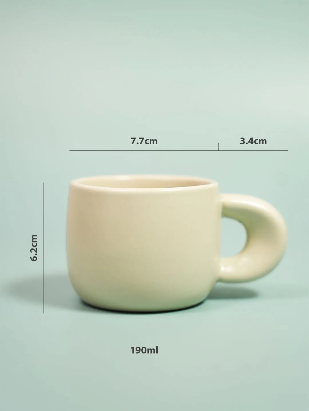 Mug and Natural Wood Plate