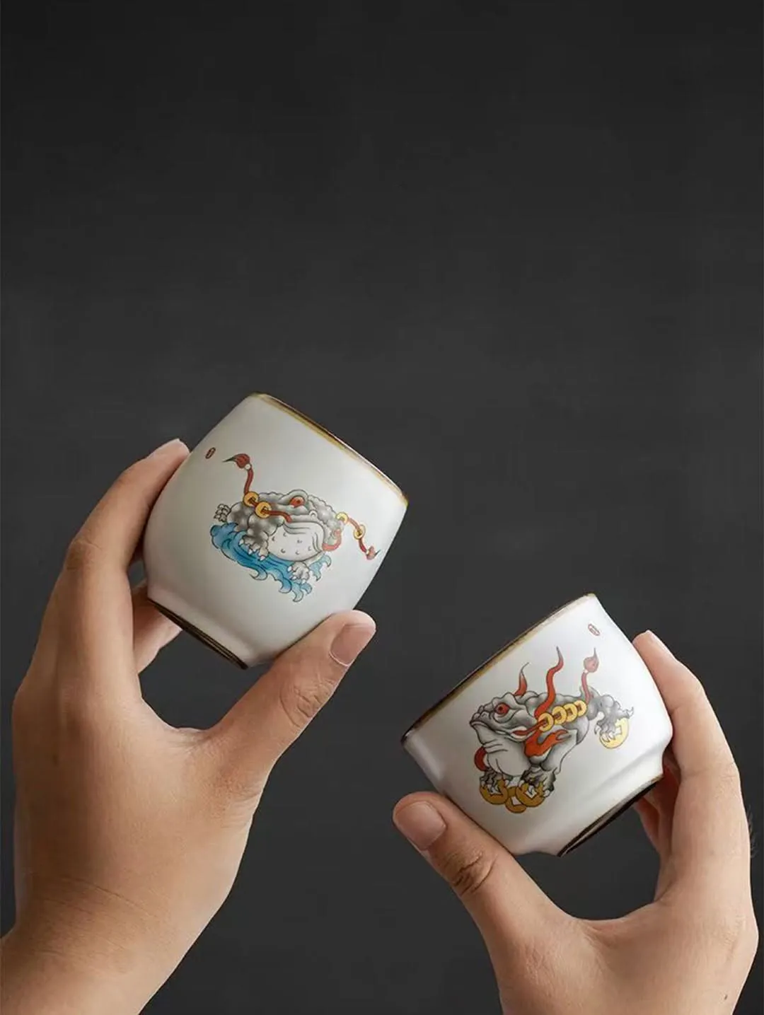 Luxury Handmade Patterned Cup Set