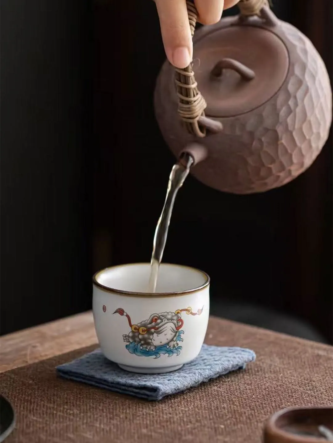 Luxury Handmade Patterned Cup Set