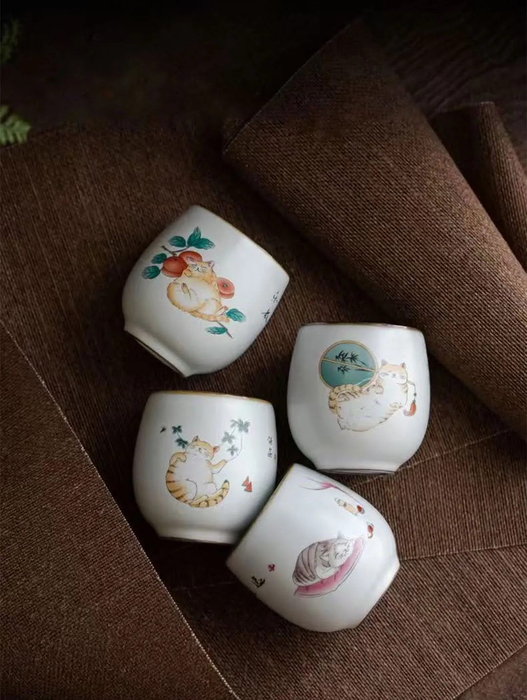 Luxury Handmade Patterned Cup Set