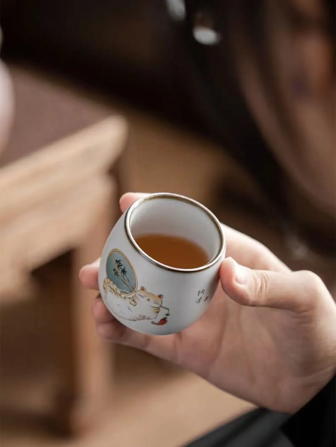 Luxury Handmade Patterned Cup Set
