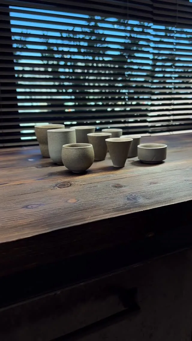 Concrete color cup set