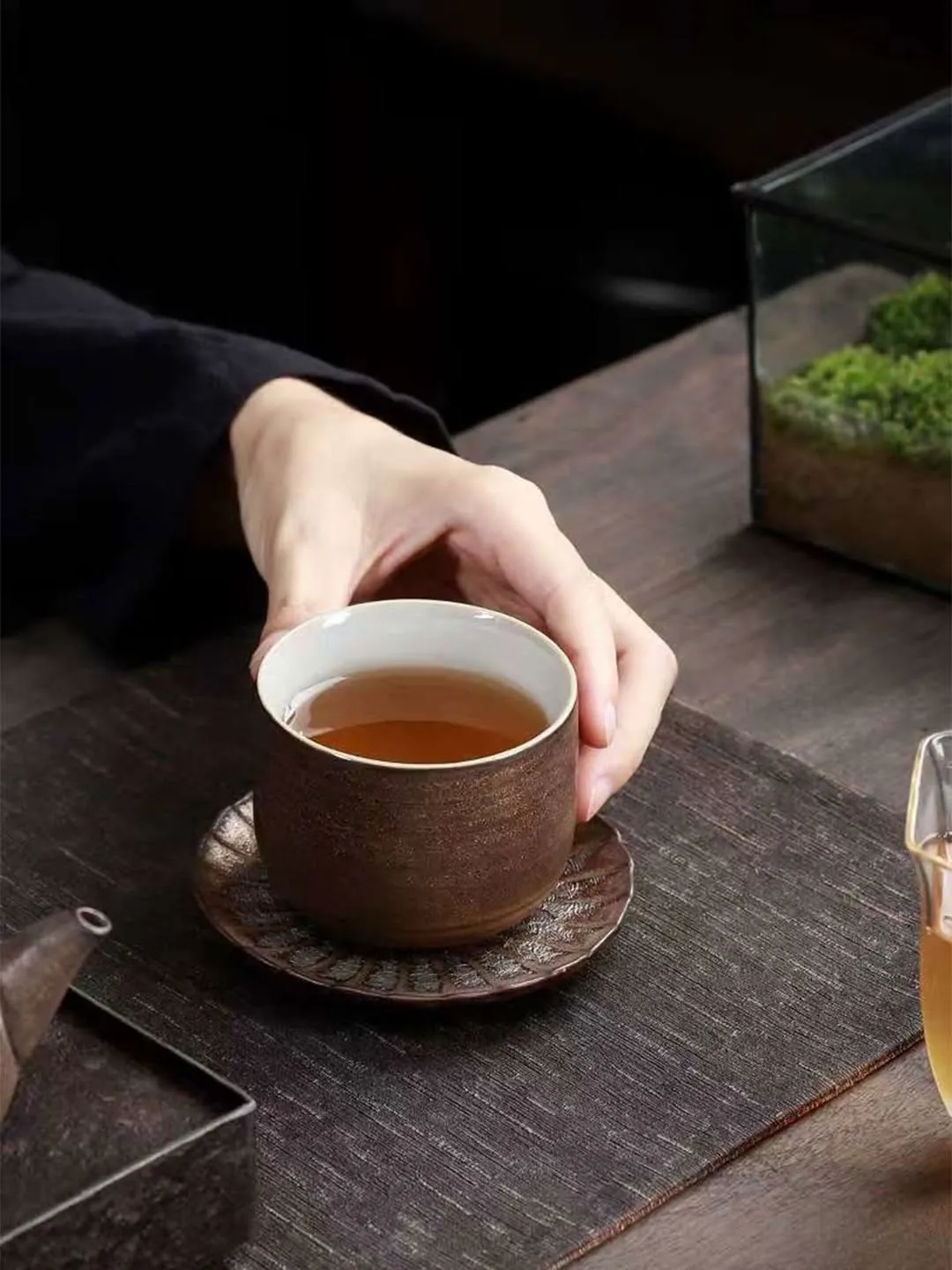 King Cup - Luxury Handmade Porcelain with Saucer