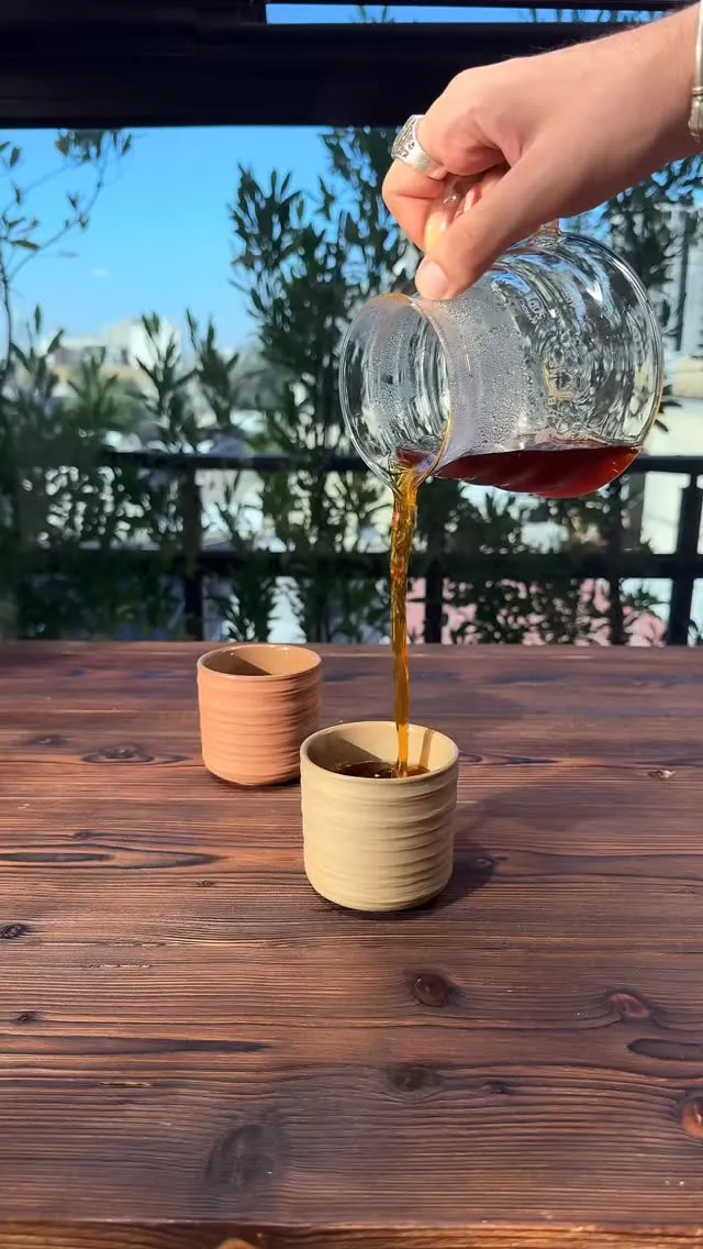 Earthen Cup with Rough Texture