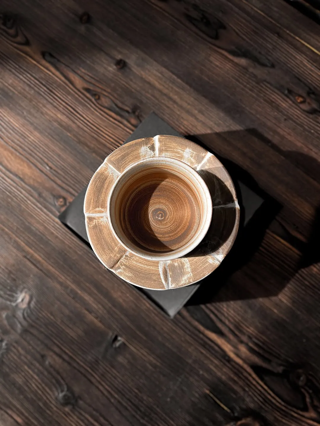 Brown Stone Cup (Earthy) - Ceramic - Luxury Handmade