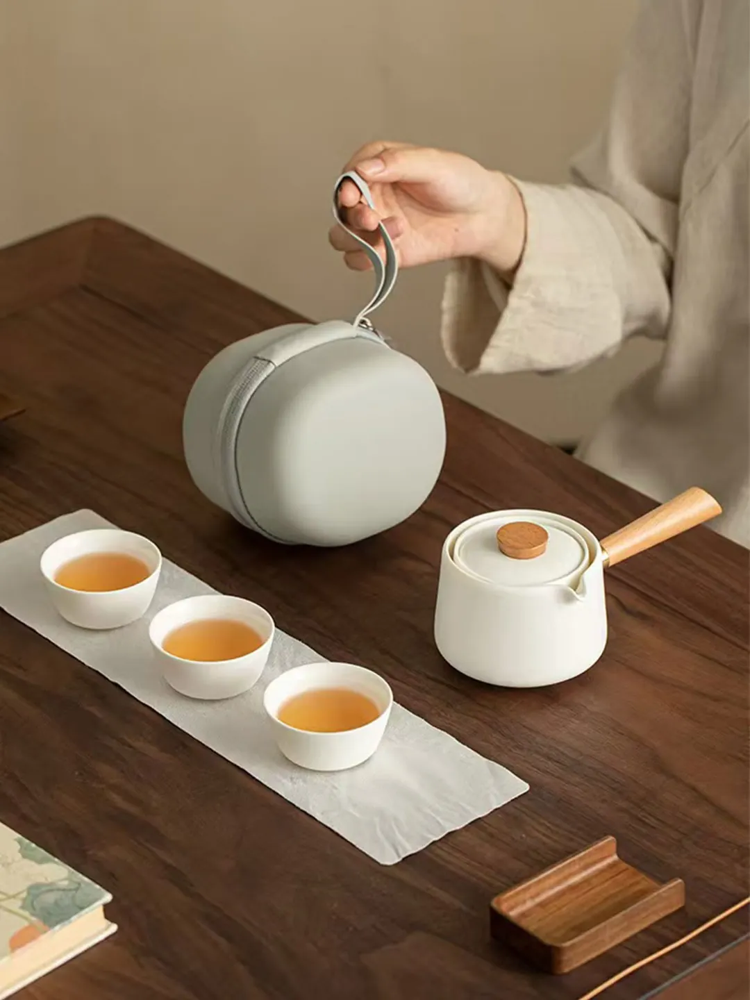 Glass Teapot Set