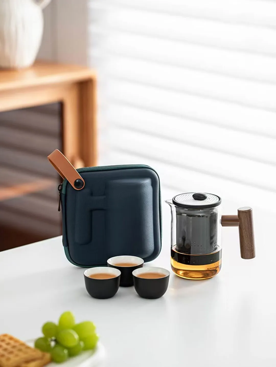 Glass Teapot Set