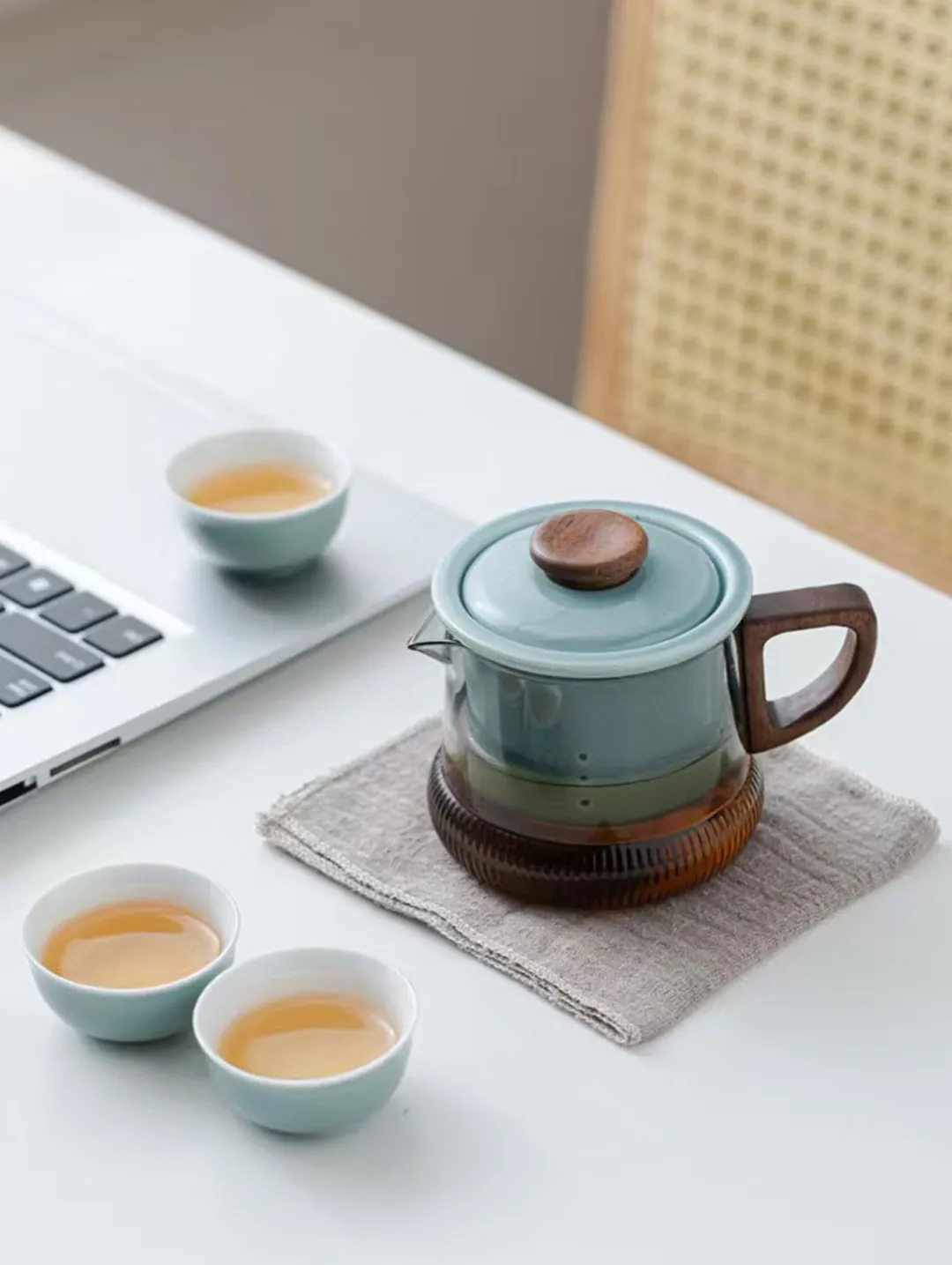 Glass Teapot Set