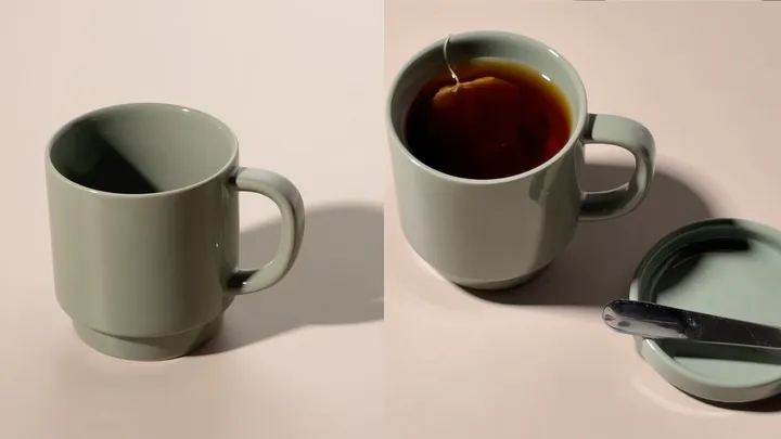 Mug with Ceramic Lid