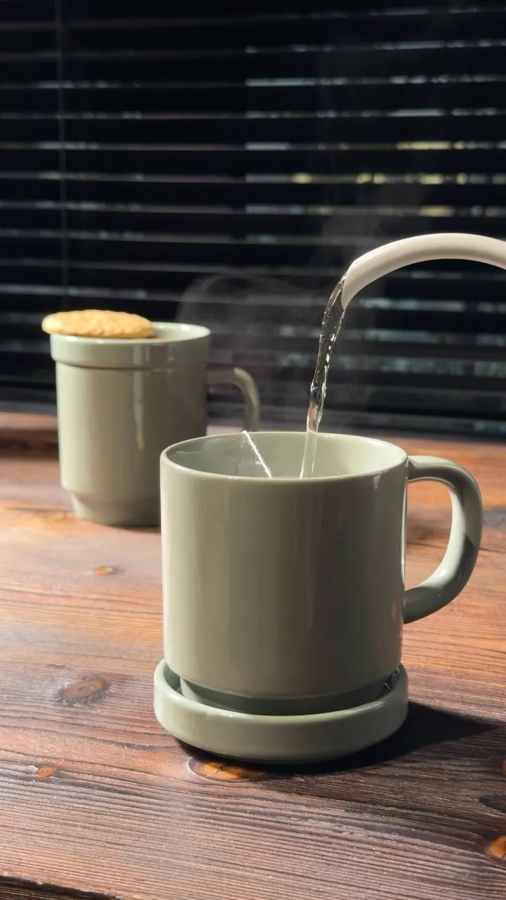 Mug with Ceramic Lid